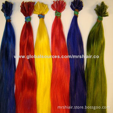 20-inch High-Luminance Color Silk Straight Malaysian U-Tip Hair